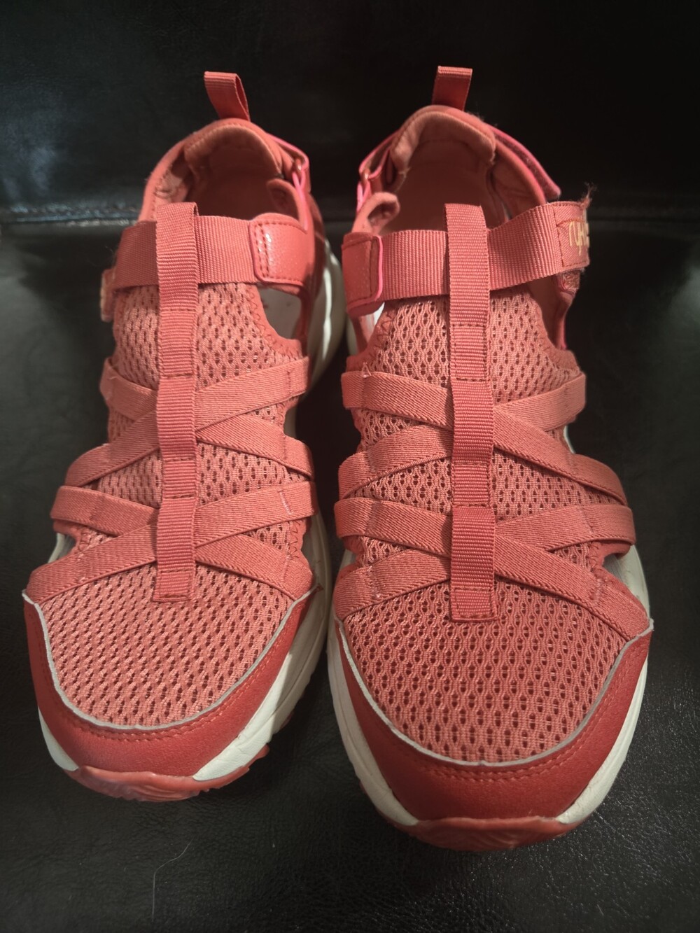 Ryka Sky Walk Trek Athletic Shoes Red Mesh Size 8.5 - Used